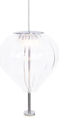 Zdjęcie produktu dla Lampa wisząca LED PALLONCINI biała 6W Ciepła biel 480lm metal wym:180x12x12cm IP20 Maxlight