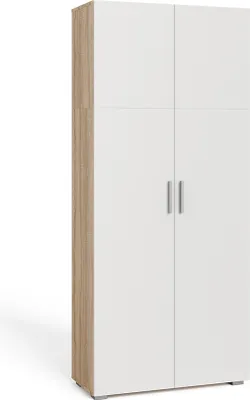 Produktbild von ViccoPolicový regálFrank,80 x 182.4 cm ,Biela/Sonoma/Sonoma