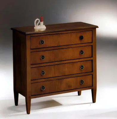 Image de Sideboard Commodes Sideboards 4 tiroirs Hochschrank Commode Armoire en bois Nouveau