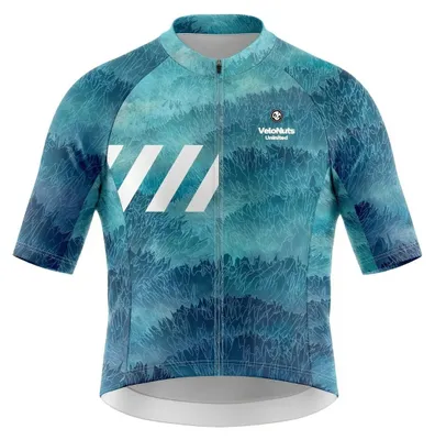 Produktbild von VeloNuts Herren Radtrikot, Liquid Terrain, Ice Reef Contour, S