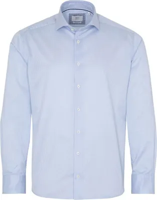 Produktbild von Eterna - Slim Fit - Bügelfreies Herren Langarm Hemd, (2357 XS82), Größe:41, Farbe:Blau (12)