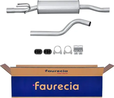 Immagine prodotto di Silenziatore centrale FAURECIA Competenza aftermarket per OPEL CORSA