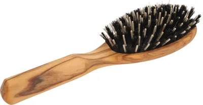 Produktbild von Redecker Olivenholzhaarbürste, Wildschweinborste/Holzstifte
