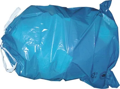 Produktbild von Abfallsack 120 l, mit Zugband, 75 x 100 cm, 50 my, 25 St/Rolle