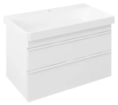 Produktbild von Sapho SITIA Unterschrank 75,6x50x44,2cm, 2xSchublade, Weiß matt