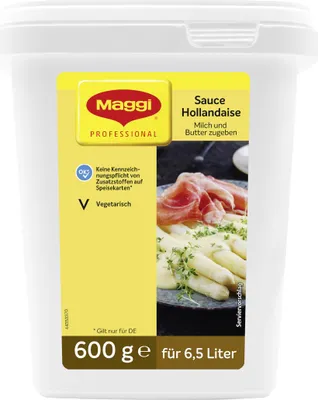 Produktbild von Maggi Sauce Hollandaise Buttersauce Großpackung für Gastro 600g