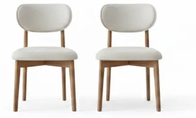 Obrázek produktu pro Dvě elegantní židle v moderním designu, ideální do jídelny