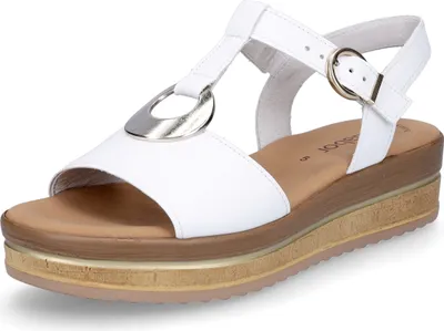 Produktbild von Gabor Damen Keilsandalette weiß