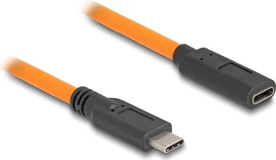Immagine prodotto di Cavo USB Delock - da USB-C (maschio) a USB-C (femmina), 24 pin