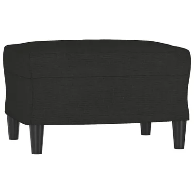 Immagine prodotto di vidaXL Poggiapiedi Nero 60x50x41 cm Tessuto