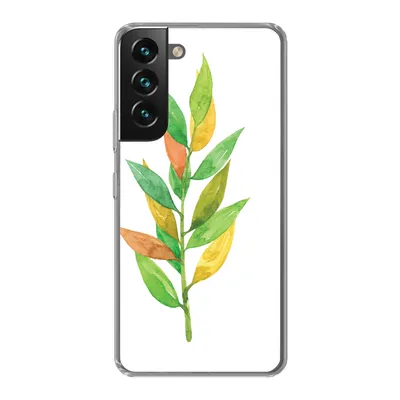 Produktbild von MuchoWow® Handyhülle Schutzhülle Hülle für Samsung Galaxy S22 Plus Aquarelle - Blätter - Pflanzen Silikon Softcase Handy Hülle - Schutzabdeckung