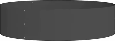 Produktbild von vidaXL Pflanzenring Schwarz 80 x 80 x 20 cm Kaltgewalzter Stahl