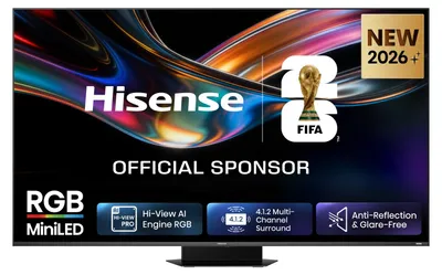 Produktbild von Hisense 85UR9S RGB MiniLED 4K Smart-TV 180 Hz 215 cm (85")