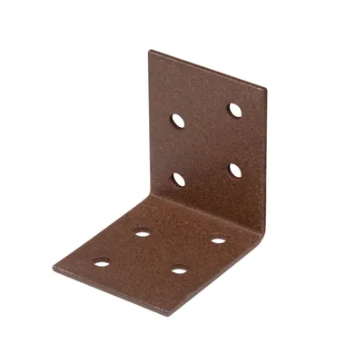 Produktbild von Alberts DURAVIS® Winkelverbinder, rostbraun 50 x 50 x 40 mm