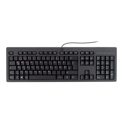 Image de Clavier filaire HP de taille normale, disposition allemande, USB Type-A, M27527-041
