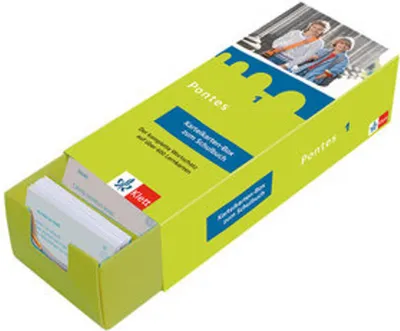 Obrázok produktu pre Pontes. Vokabel-Lernbox zum Schulbuch 1