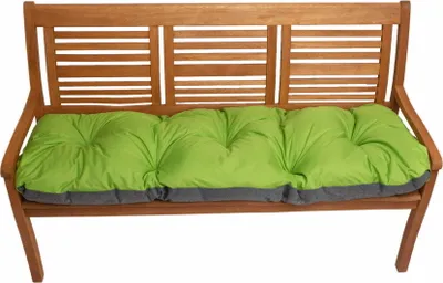 Produktbild von Bankkissen 120x50cm, Sitzkissen outdoor, Gartenkissen, Auflage für Hollywoodschaukel, Bodenkissen Lime