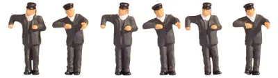 Produktbild von NOCH Lokführer Dampflok, HO (1:87), Grau