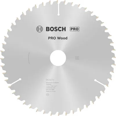 Produktbild von PRO Wood Kreissägeblatt, 216 x 2 x 30 mm, Z48