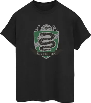 Produktbild von Harry Potter - "Slytherin" T-Shirt für Damen BI27865 (M) (Schwarz)