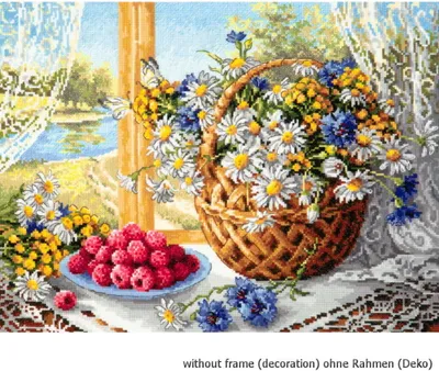 Obrázek produktu pro Magic Needle Zweigart Edition sada křížkového vyšívání "Summer morning", počítaný vzor, 40x30cm
