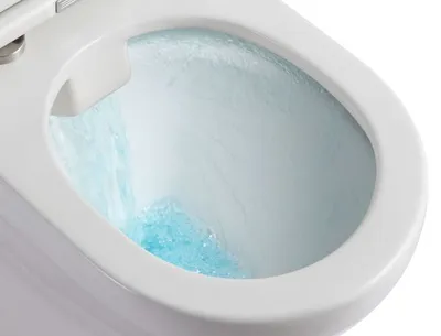 Produktbild von Primaster Wand WC spülrandlos Prag Tiefspüler weiß matt inkl. WC Sitz