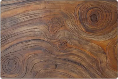 Produktbild von Küchenmatte 120x180 cm Vinylmatte Bodenmatte Dekoration - Dunkle Holz