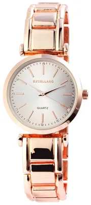Produktbild von Excellanc Damenuhr mit Metallarmband