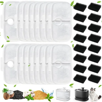 Imagen del producto de Filtros para agua potable, 32 unidades, filtros de repuesto, para agua potable limpia