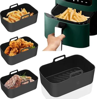 Produktbild von Luftfrittierzubehör-Set - Luftfrittierzubehör für heiße Luftfrittiergeräte