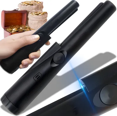Image de Détecteur de métaux Détecteur de métaux Pinpointer étanche Sonde de métal Sonde de profondeur Détecteur de métaux LCD Bobine de recherche Mineur d'or Bobine de recherche Ground Enfants Retoo