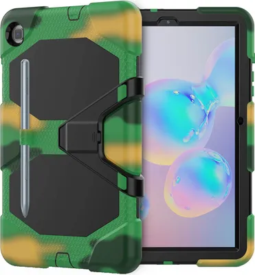 Obrázok produktu pre kryt 3v1 pre Samsung Galaxy Tab S6 Lite SM-P610 SM-P615 10.4 Extreme Protection + Tripod Camouflage