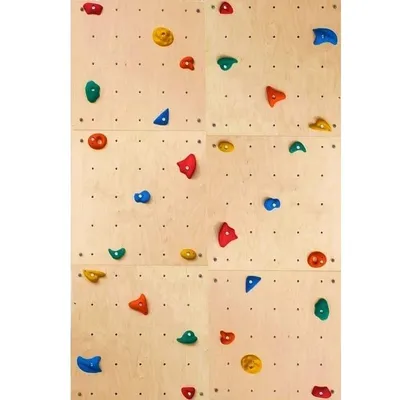 Obrázek produktu pro Create for you® – Domácí lezecká stěna pro děti, 30 Úchytů, Fitness Vybavení na Doma, Pohybová Hračka pro Děti 225x150cm