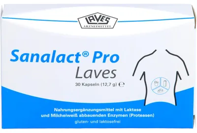 Zdjęcie produktu dla Kapsułki Sanalact Pro Laves, 30 kapsułek