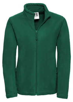 Imagen del producto de Chaqueta de forro polar para mujer Russell Colours, modelo FK713 (talla S), color verde botella