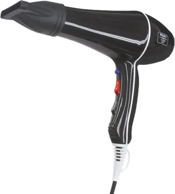 Obrázek produktu pro Wahl Super Dry, AC, 108 m³/h, Černá, 3 m, 2000 W, 220-240 V