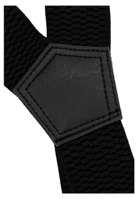 Produktbild von Herren Hosenträger 4 cm Breite, elastisch und verstellbar mit 4 starken Metallclips in X-Form