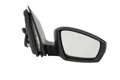 Produktbild von Außenspiegel passend für VW Polo 09 6R 06/2009- Rechts Beifahrer schwarz 6R1857508M 6C1857508A 6C1857508A9B9 6R0857522F 6R0857538C9B9 6 Johns