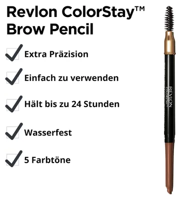 Produktbild von Colorstay Augenbrauenstift Soft Black