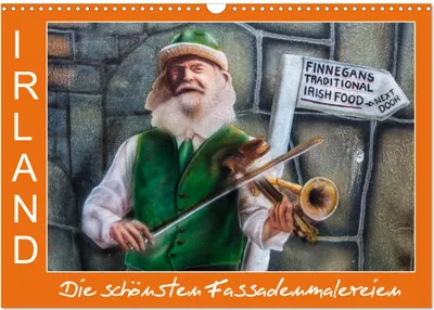 Produktbild von IRLAND - Die schönsten Fassadenmalereien (Wandkalender 2027 DIN A3 quer), CALVENDO Monatskalender
