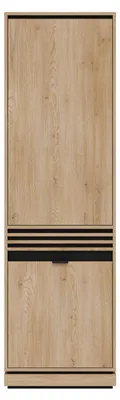Productafbeelding van Furniture24, wandkast Ferro Fe07, halfhoog kastje, 57 x 195 x 39 cm