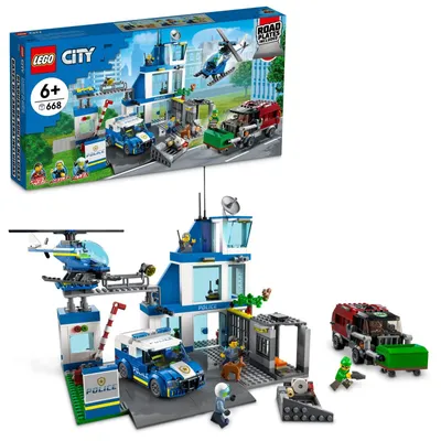Produktbild von City Station 60316 Bauspielzeug-Set für Kinder Jungen und Mädchen ab 6 Jahren 668 Teile