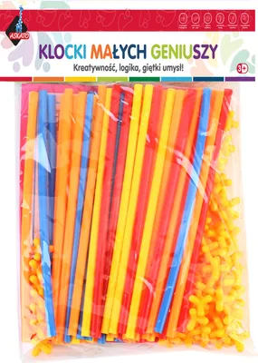Obrázek produktu pro Klocki konstrukcyjne Słomki 110 elementów