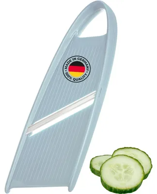 Produktbild von Gemüsehobel, Kunststoff/Rostfreier Edelstahl, Blau/Silber