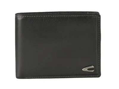 Produktbild von Camel Active Geldbörse Leder schwarz Herren Portemonnaie Geldbeutel Brieftasche B34-705-60