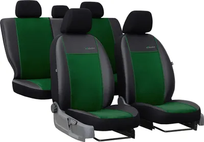 Produktbild von Autositzbezüge Universal Schonbezüge für Auto Exclusive Alkantara, Grün