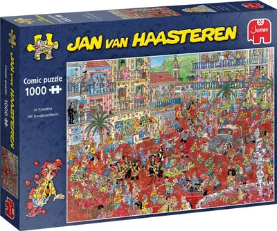 Immagine prodotto di puzzle Jan van Haasteren De Tomatenslacht 1000 pezzi
