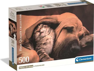 Immagine prodotto di Puzzle CLE 500 Coccole Compatte 35583