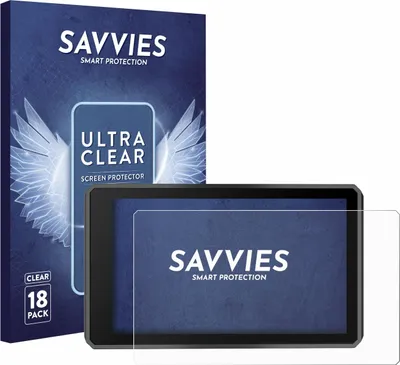 Produktbild von 18x Für Garmin zumo XT3 4.7" Schutzfolie Savvies Displayschutz Display Schutz Folie Klar Transparent