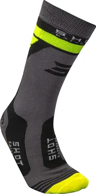 Immagine prodotto di Calzini da motocross Shot Race 2.0, nero/grigio/giallo, 39-42